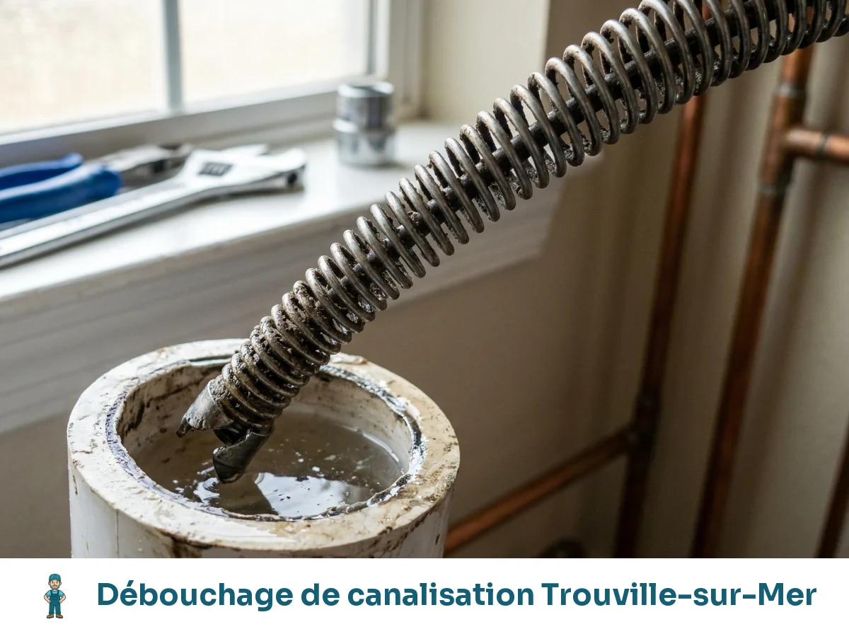 Débouchage de canalisation à Trouville-sur-Mer