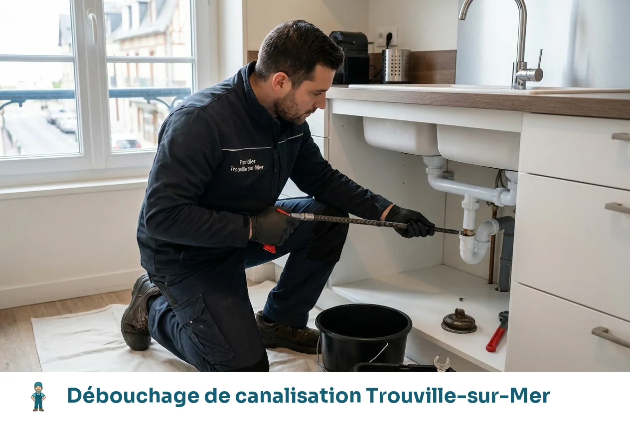 Débouchage de canalisation à Trouville-sur-Mer