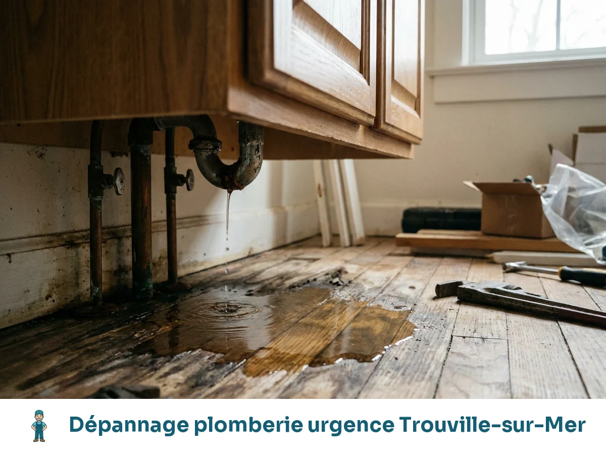 Dépannage plomberie urgence à Trouville-sur-Mer