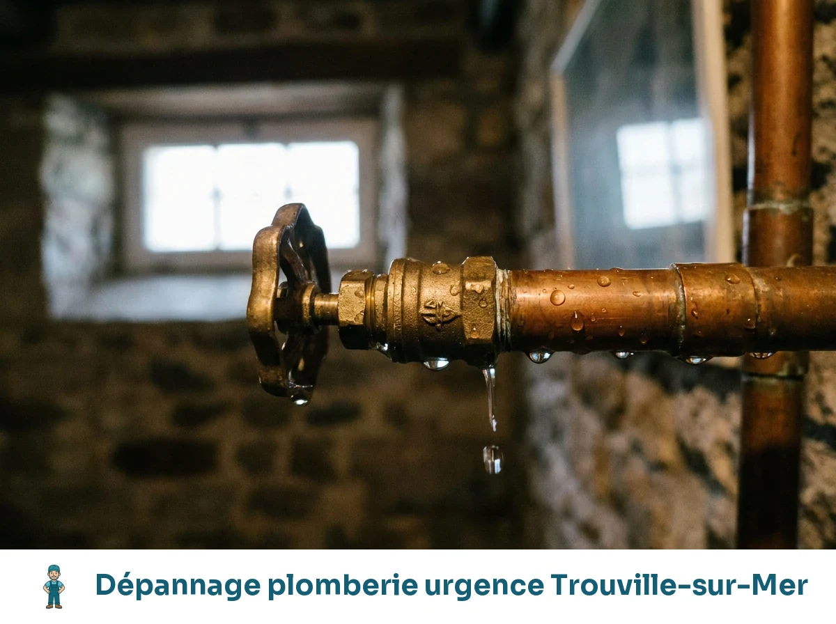 Dépannage plomberie urgence à Trouville-sur-Mer