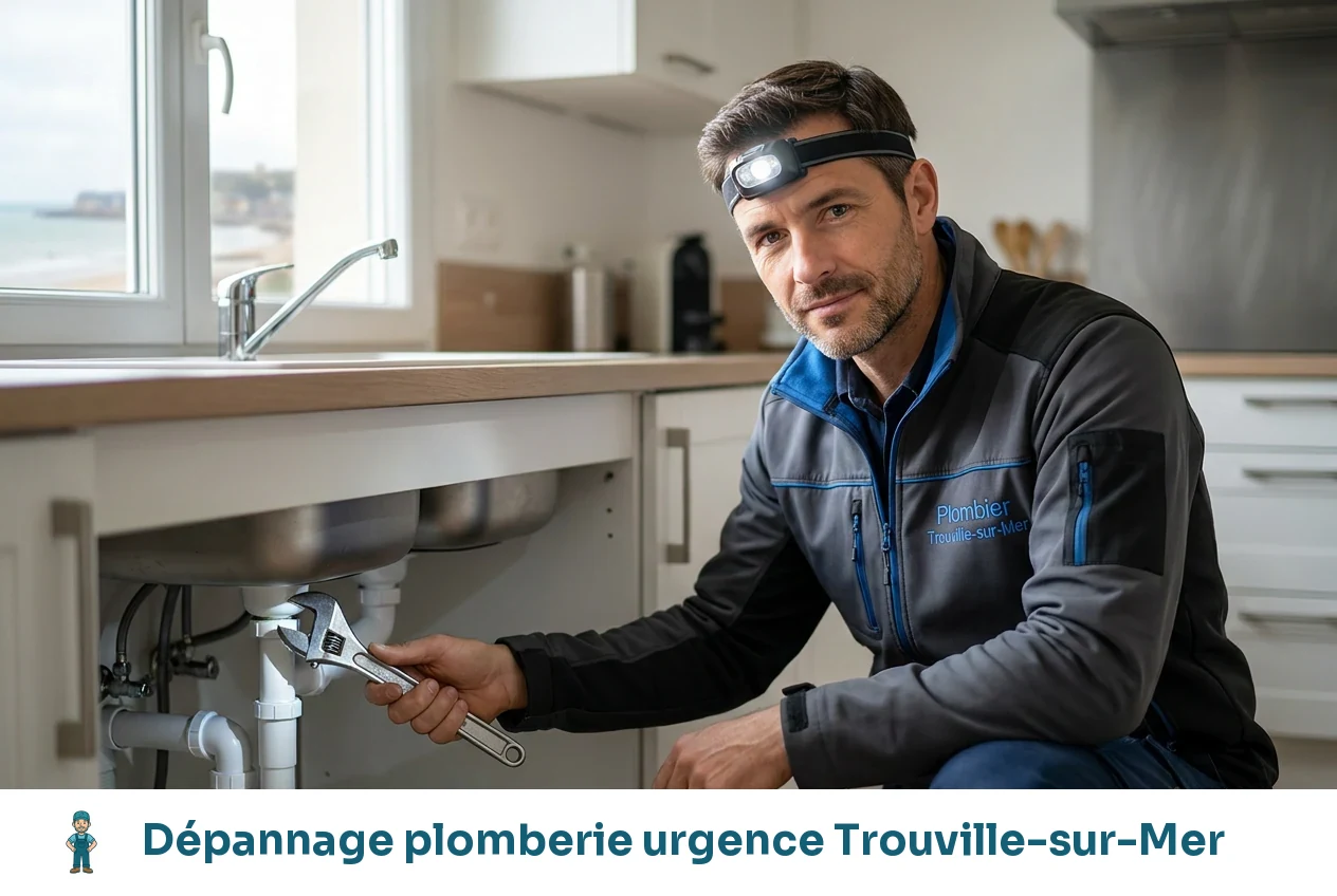 Dépannage plomberie urgence à Trouville-sur-Mer
