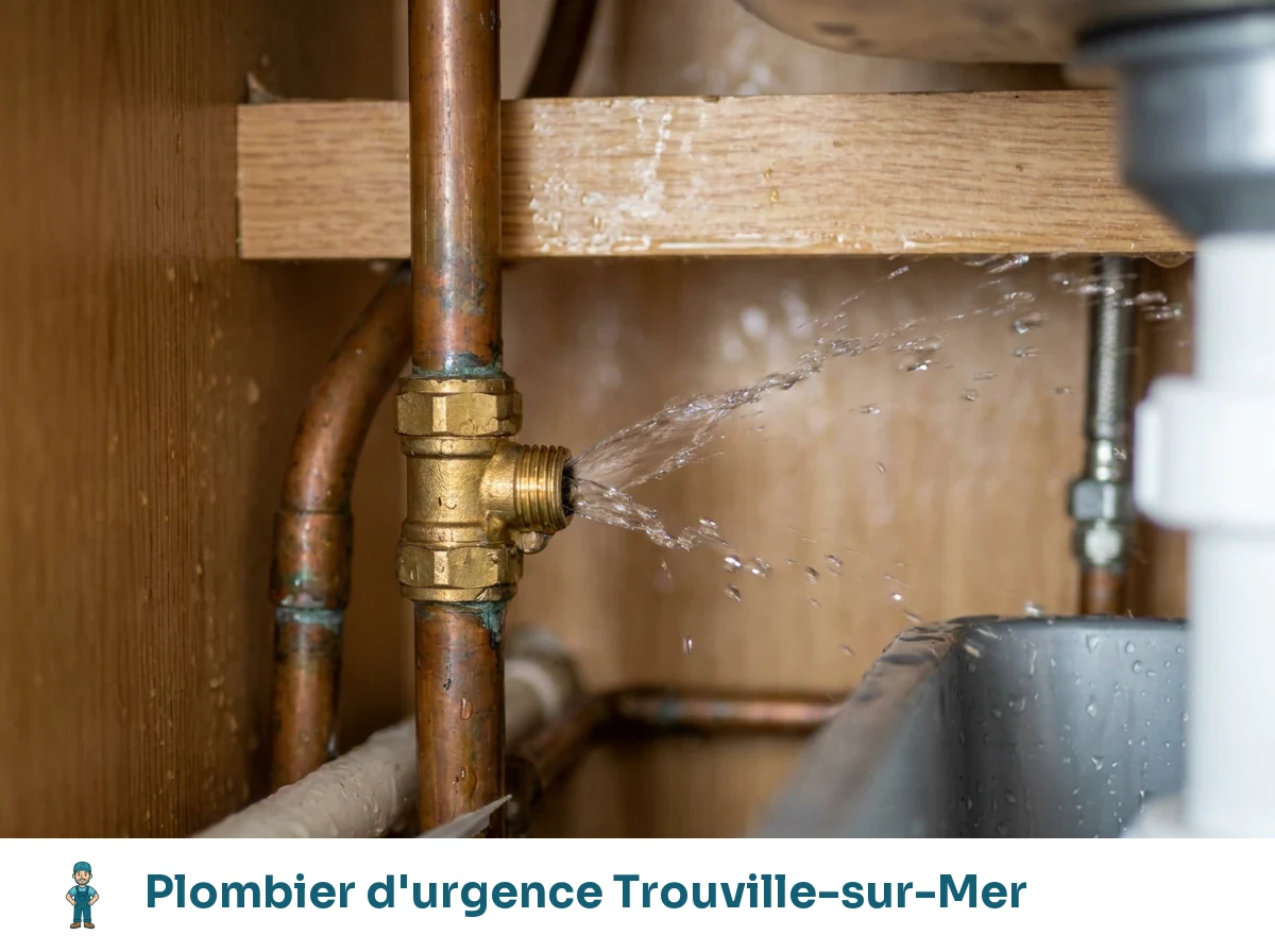 Plombier d'urgence à Trouville-sur-Mer