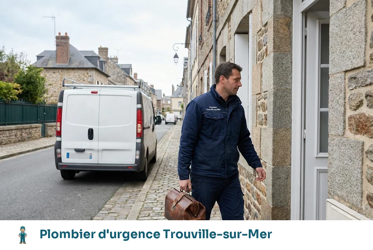 Plombier d'urgence à Trouville-sur-Mer