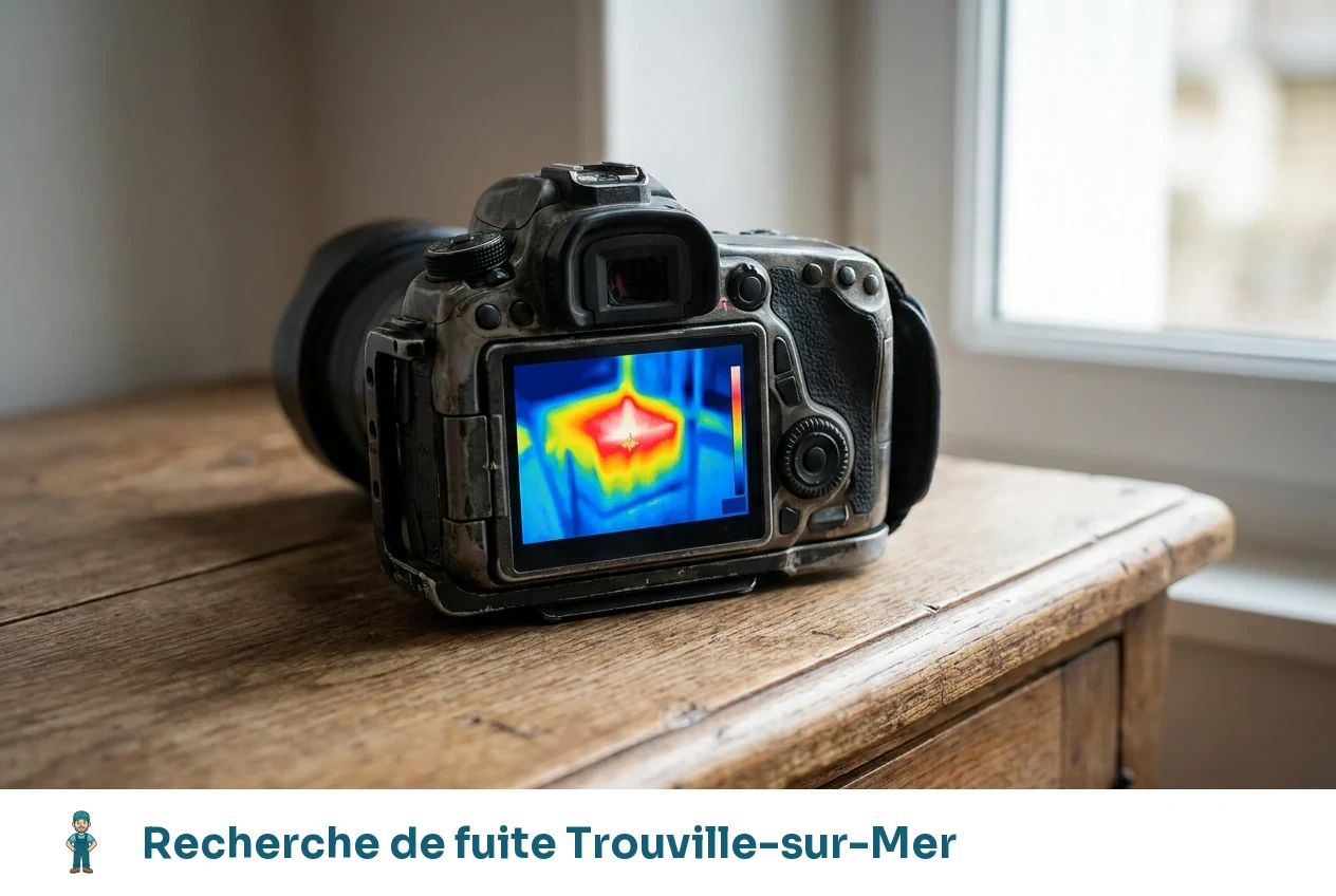 Recherche de fuite à Trouville-sur-Mer