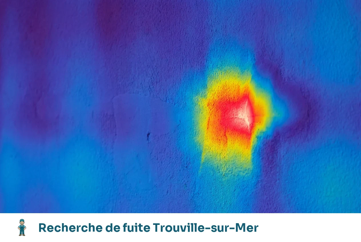 Recherche de fuite à Trouville-sur-Mer