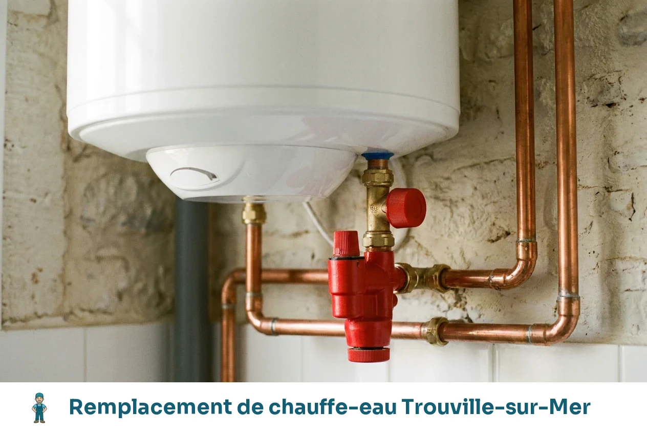 Remplacement de chauffe-eau à Trouville-sur-Mer