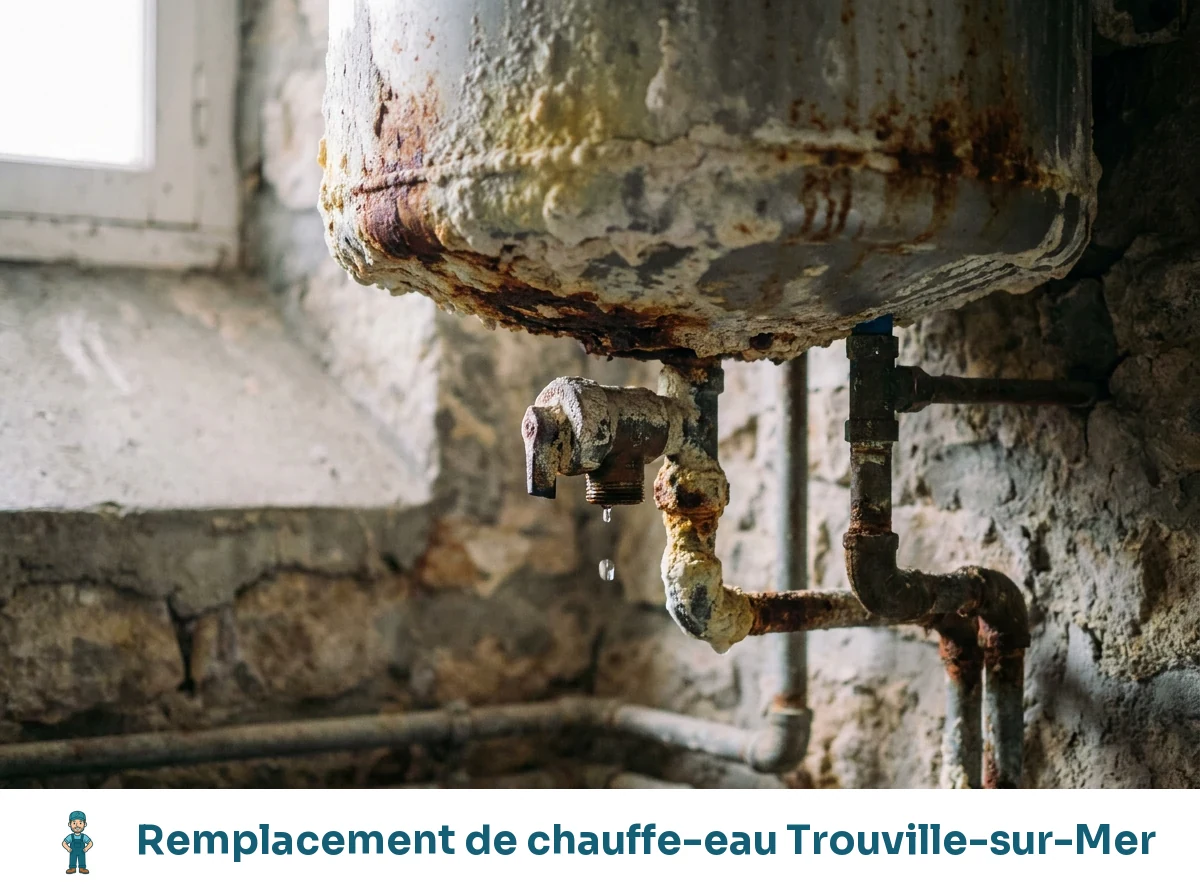 Remplacement de chauffe-eau à Trouville-sur-Mer