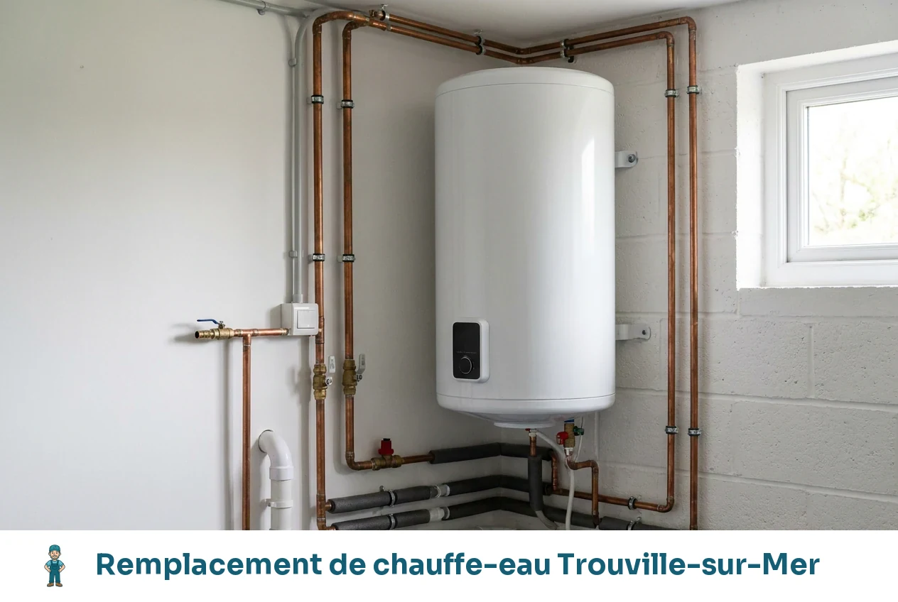 Remplacement de chauffe-eau à Trouville-sur-Mer