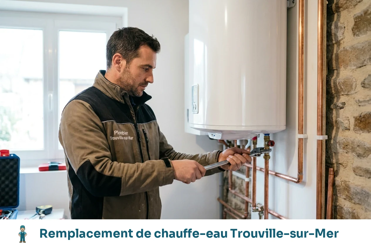 Remplacement de chauffe-eau à Trouville-sur-Mer