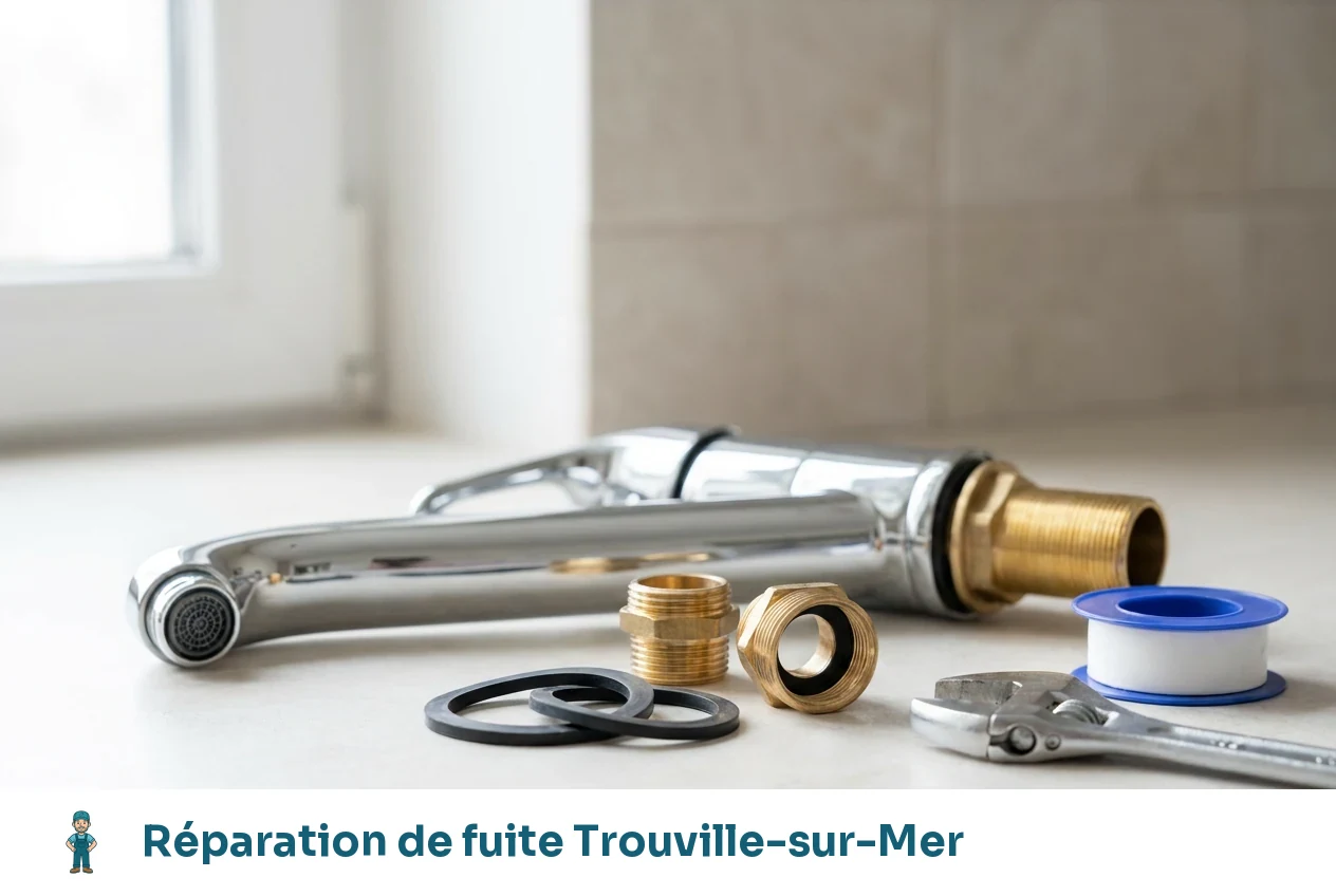 Réparation de fuite à Trouville-sur-Mer