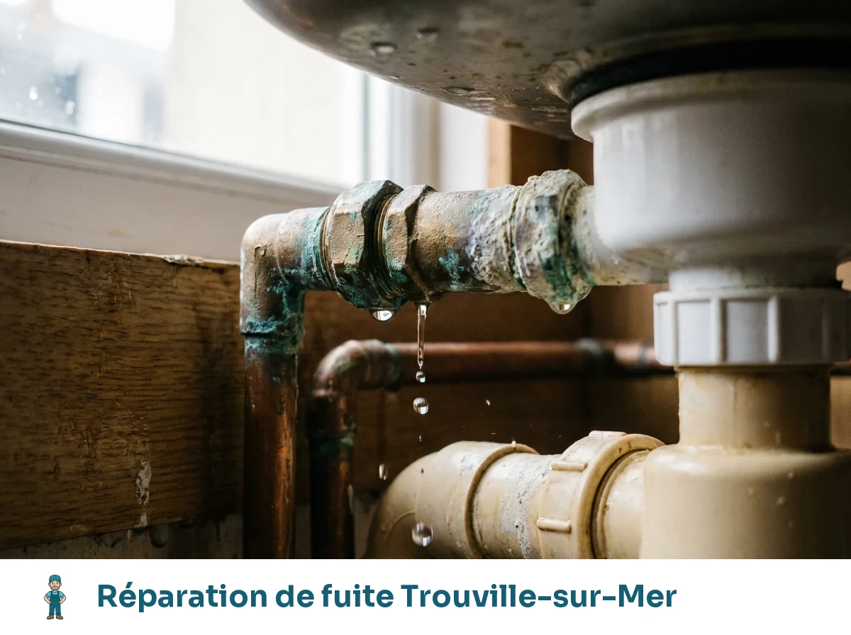 Réparation de fuite à Trouville-sur-Mer