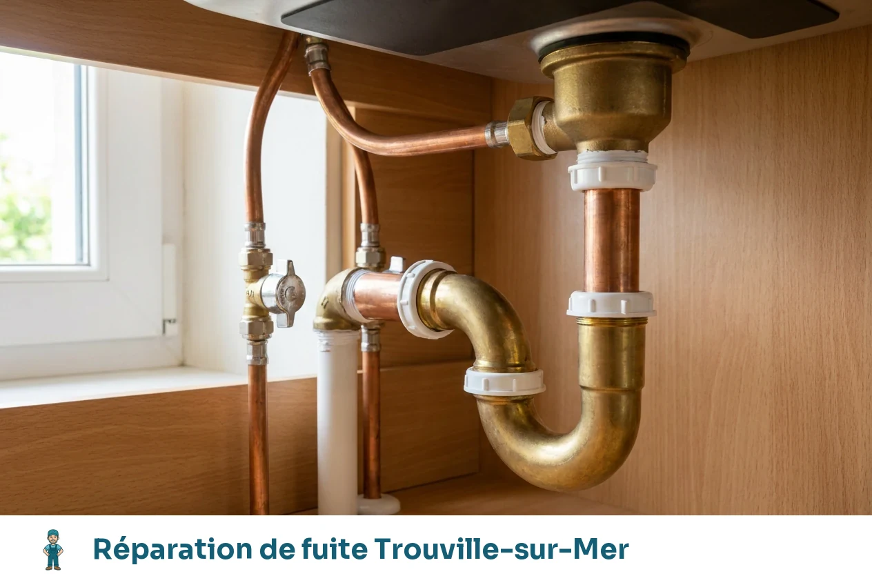 Réparation de fuite à Trouville-sur-Mer