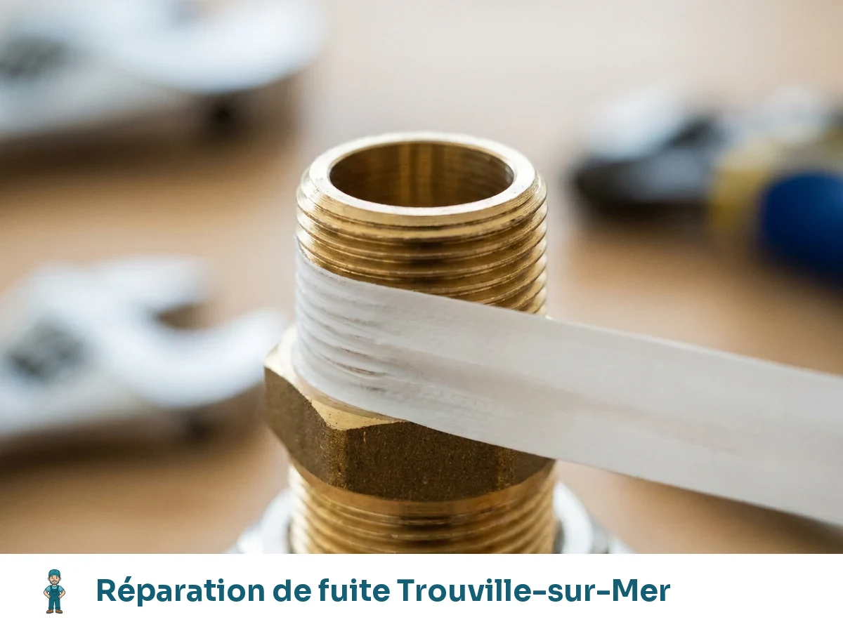 Réparation de fuite à Trouville-sur-Mer