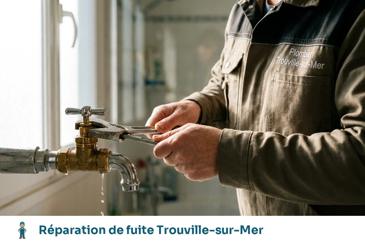 Réparation de fuite à Trouville-sur-Mer